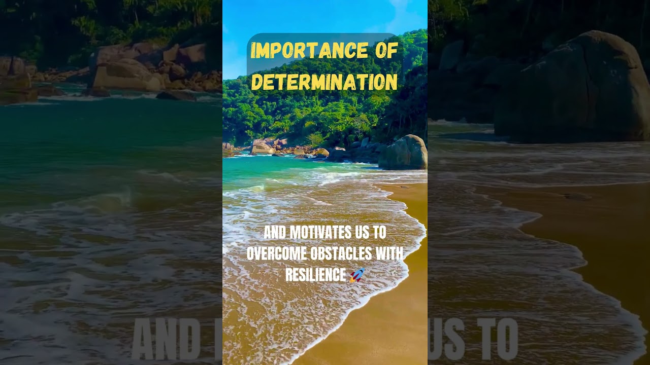 Importance of Determination  