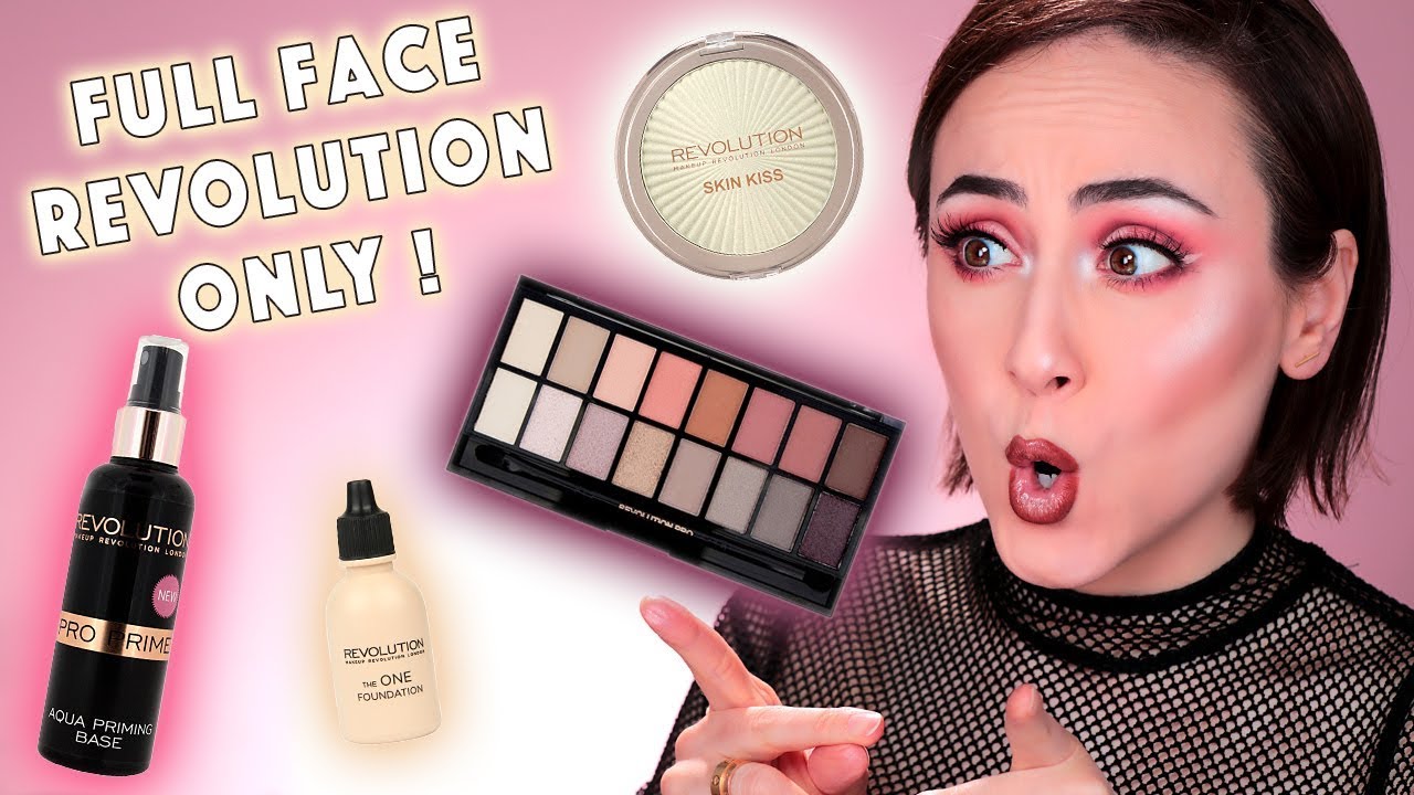 Full Face Using Only REVOLUTION 💥 | Drogerie One Brand Look Makeup REVOLUTION | Hatice Schmidt