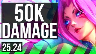 ZYRA vs KINDRED (JGL) | 50K damage, 4k gold comeback | KR Master | 25.24