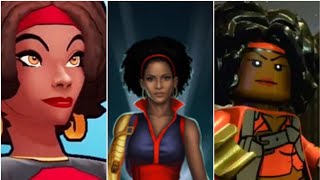 Evolution of Misty Knight in video Games. (2012-2017)