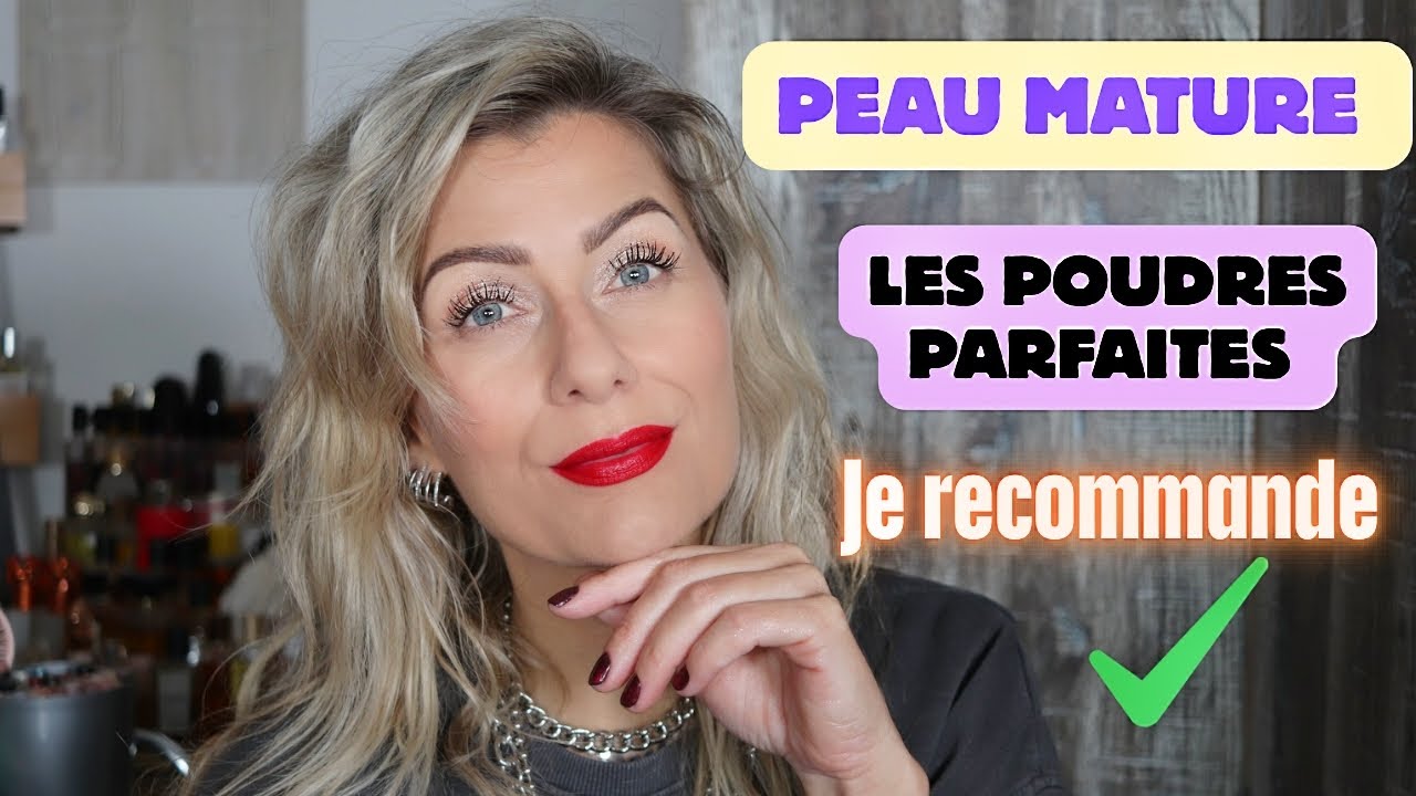 ✅ PEAU MATURE 👉 CES POUDRES pour VOUS... 💯  PEAU SÈCHE , PEAU DÉSHYDRATÉE VOS PROCHAINS FAVORIS 👍