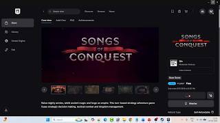 كيفية تنزيل/تثبيت لعبة Songs of Conquest على موقع Epic Games (ينتهي العرض المجاني في 06/11/2026) screenshot 5
