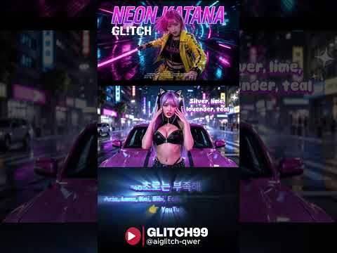 GL!TCH가 네온 밤거리를 베어버렸다 🔥 NEON KATANA