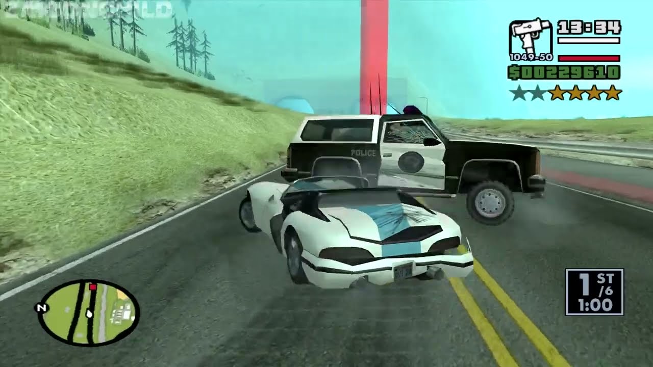 Starter Save part 13 - Chain Game Cesar - GTA San Andreas