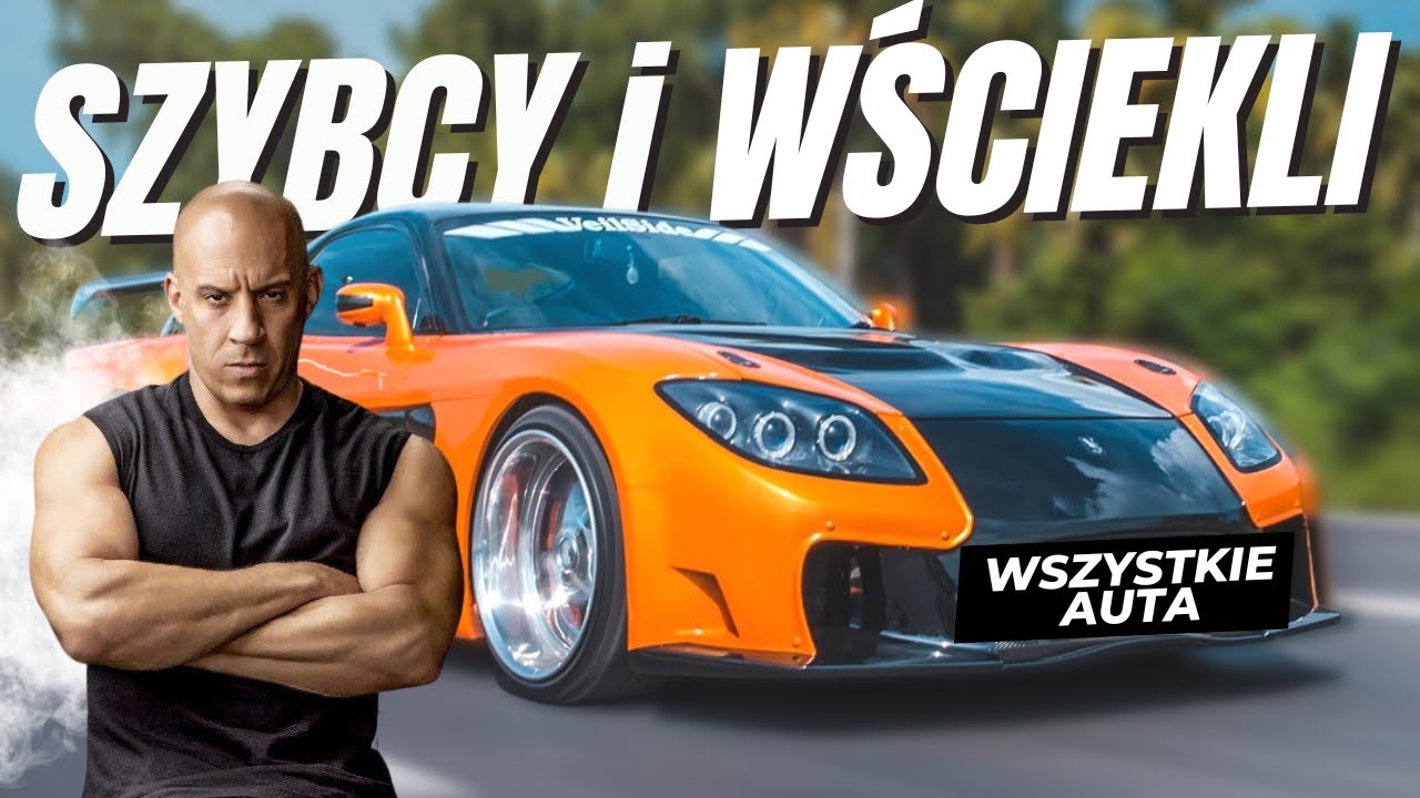 KAŻDE AUTO Z SERII SZYBCY i WŚCIEKLI 1,2 i 3 - YouTube