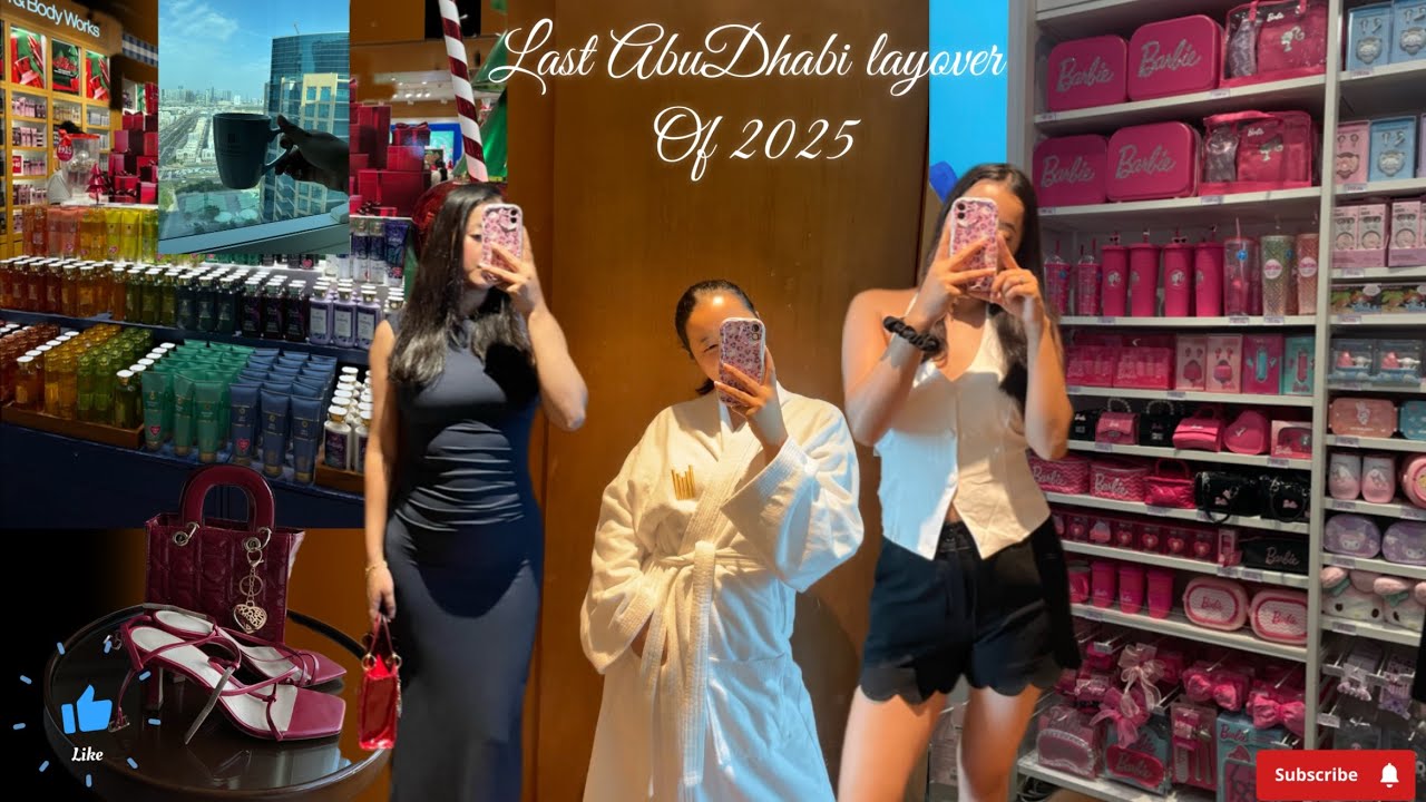 Last layover of 2025 shopping 🛍️ and mall visits 