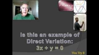 Algebra 1 - Direct Variation and Function Notation