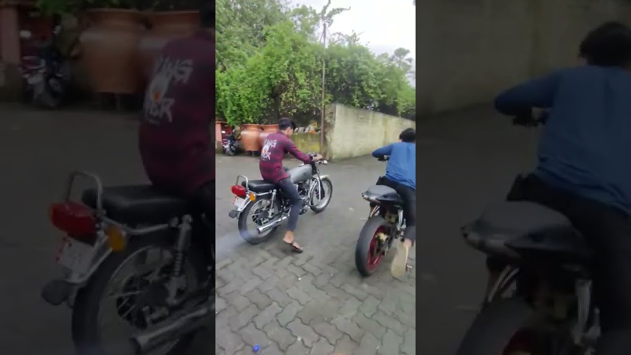 NS200 vs RX drag race // 