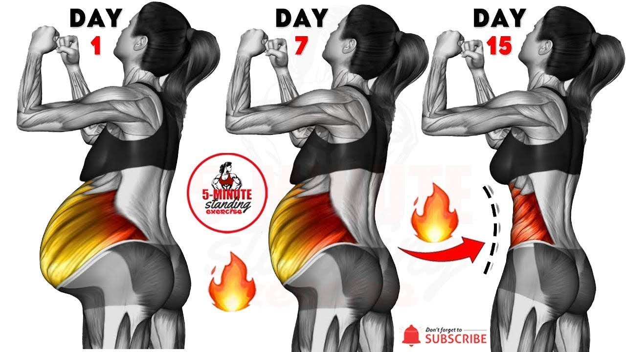 Best 30-Min Weight Loss Exercises To Tone Flab Stomach Quickly 🔥 LOSE 3 INCHES BELLY FAT In 2 Weeks