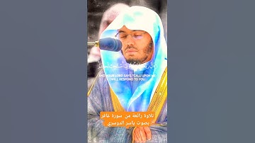 تلاوة رائعة من  سورة غافر بصوت ياسر الدوسري  #قران_كريم #ramadan #nasheedvocals #nasheeds #اكسبلور