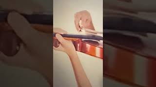 Bad violin acting…