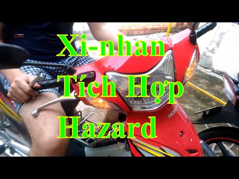Video Thay công tắc xi-nhan tích hợp Hazard cho Wave S, RS,... - youtube