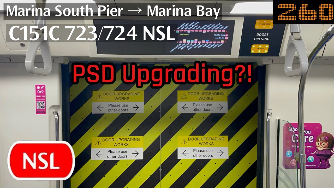 [SMRT][EXCLUSIVE][PSD Upgrading?!] C151C 723/724 [Marina South Pier - Marina Bay](NSL)