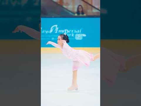 Sada Amina Hanara 5 yo Indonesia Ice Skating Open