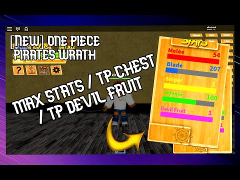 New One Piece Pirates Wrath Hack Script Max Stats Tp Devil Fruit Tp Chest Youtube - devil fruits spawn one piece pirates wrath roblox