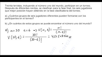 VARIACIONES, PERMUTACIONES Y COMBINACIONES (25), COMBINATORIA, EJERCICIO 37