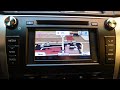 Прошивка GPS навигации в Toyota Camry V50 2013/2014/2015. Установка карт IGO Украина+Европа