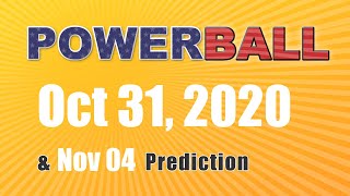 Powerball draw Sat, Oct 31, 2020 & predictions for Nov 4 - Jackpot $137M