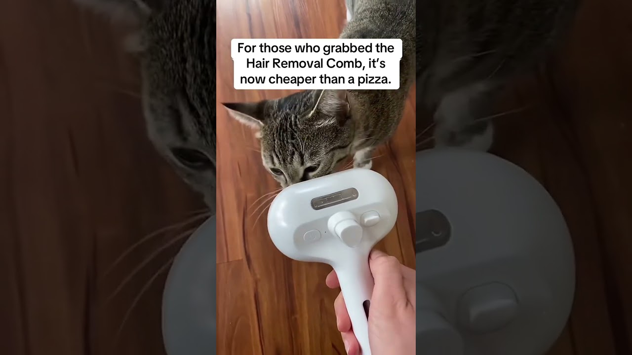 Game-changing pet grooming brush! 