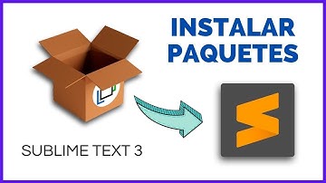 ➡️ CÓMO INSTALAR PAQUETES en SUBLIME TEXT 3 📝 Package Control 📦 ¡INSTALA EMMET fácil en 1 minuto!