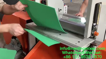 Small Version Band knife Splitting Machine for EVA/PE foam
