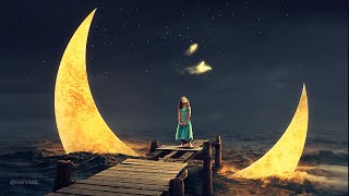 Moon In my Dream Photoshop Manipulation Tutorial Speed Art