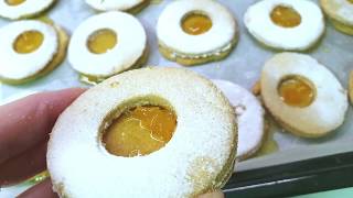 How to Make French Sablé | with Apricot Jam  | with Barley Flour