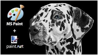 Learn the Secret of Digital Dog Paintings Using Microsoft Paint (MS Paint)