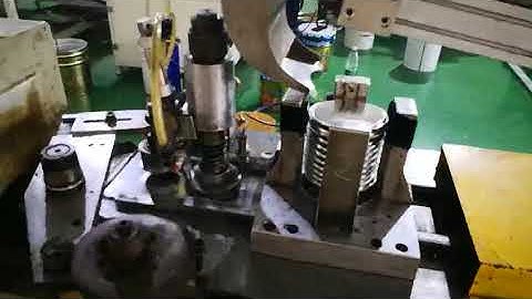 Can lid edging machine-Can lid edging machine