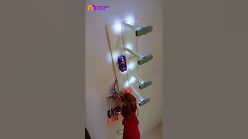 Smart street light project, #shorts #ai #streetlight #robotics #smartlighting