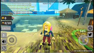 С Пашой играем в ROBLOX режим Treasure Hunt Similator)))