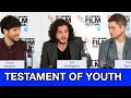 Kit Harington, Colin Morgan, Taron Egerton Interviews - Testament of Youth Full Press Conference