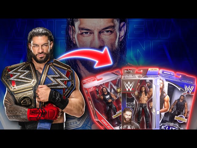 😱 NUEVAS FIGURAS WWE BASICAS con CAMPEONATOS 😱 - ROMAN REIGNS