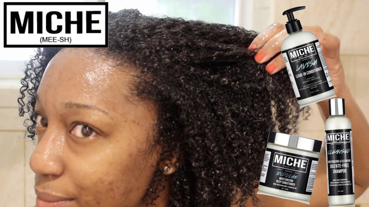 WASH DAY ON TYPE 4 NATURAL HAIR USING MICHE BEAUTY PRODUCTS