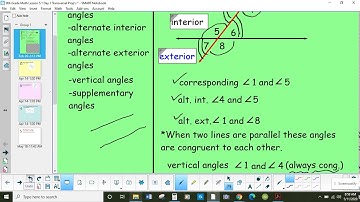 8th Grade Math Lesson 5.1 Day 1