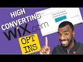 Creating a WIX Optin Page FROM SCRATCH! | Wix Sales Funnel | Wix Lead Capture Page Tutorial