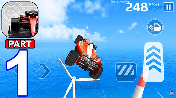 Formula Car Stunt Games - Gameplay Walkthrough Part 1 Car Stunt Mega Ramp Formula Game (Android)