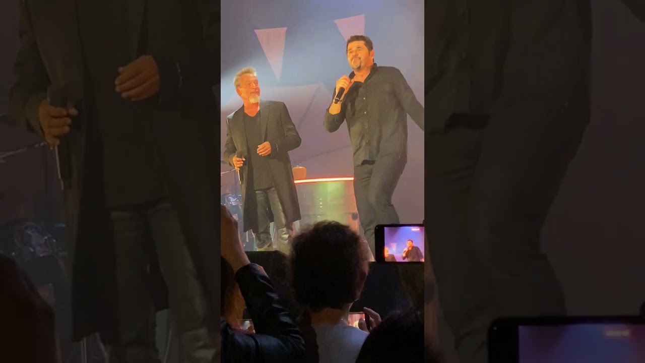 Patrick Fiori feat Florent Pagny « J’y Vais » live Olympia 