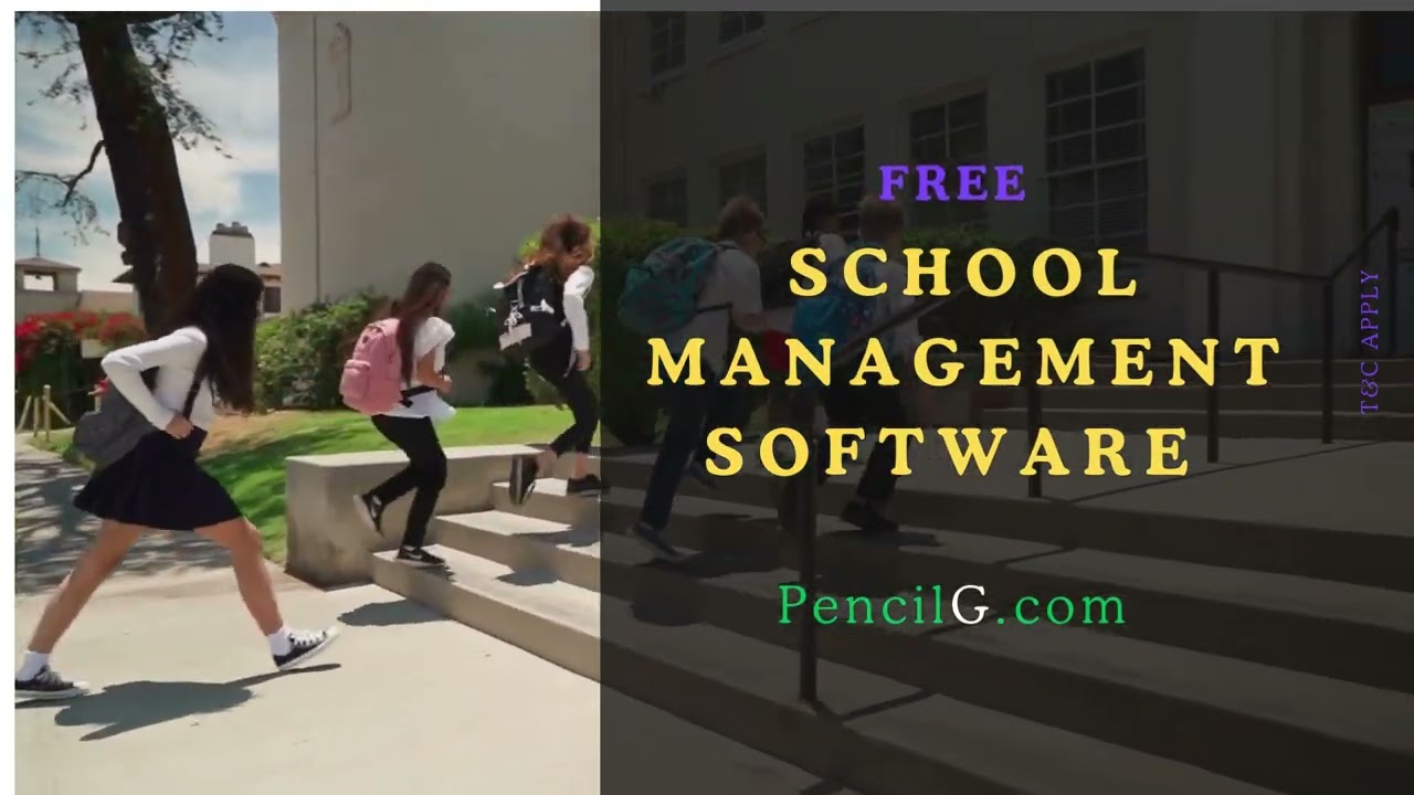 Lifetime Free School Management Software - Pencil G