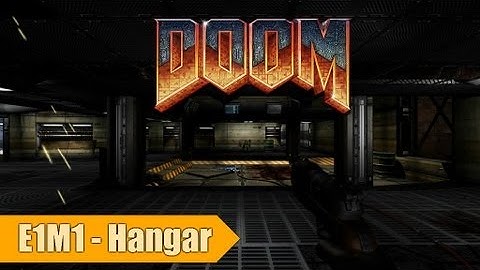 DOOMed to Win | Classic DOOM 3 Gameplay, Knee-Deep in the Dead, E1M1 Hangar