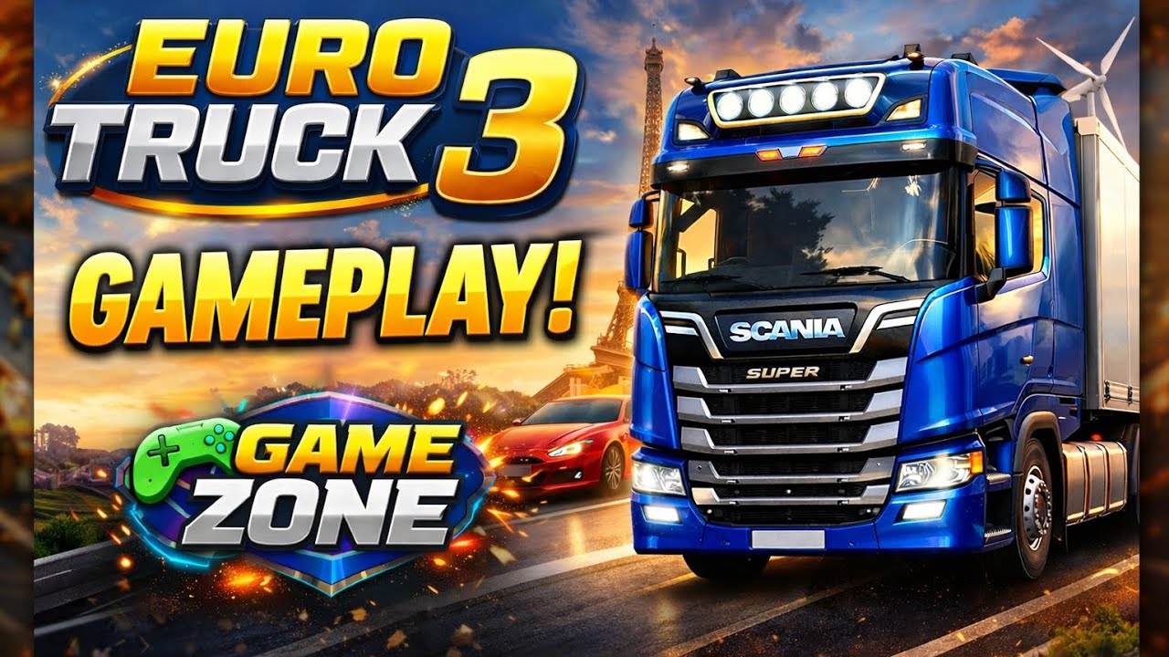 Driving Truckers of Europe 3 in an Android Mobile |Gamezone by Vikash|