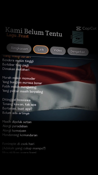 kami belum tentu - lyrics