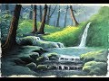 Nature scenery drawing for beginners / easy and step by step