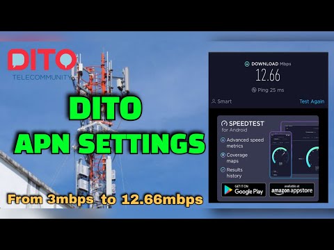 DITO APN SETTINGS FOR ALL NETWORKS
