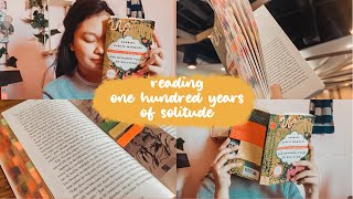feb wrap-up and (finally) finishing 100 years of solitude 🍃✨