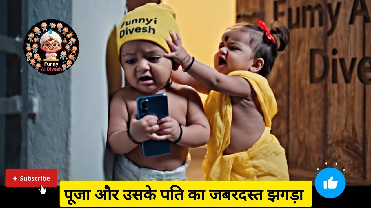 Pooja aur uske pati ka jabardast ladai🥵🥵#indianwife #coupledrama #funnyvideo #lovevsego  #viralvideo