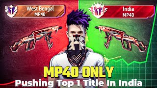 Pushing Top 1 in MP40 Season 39 | Free Fire Solo Rank Pushing with Tips and Tricks | Ep-1