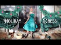 Making a 1950's Holiday Dress by Hand!