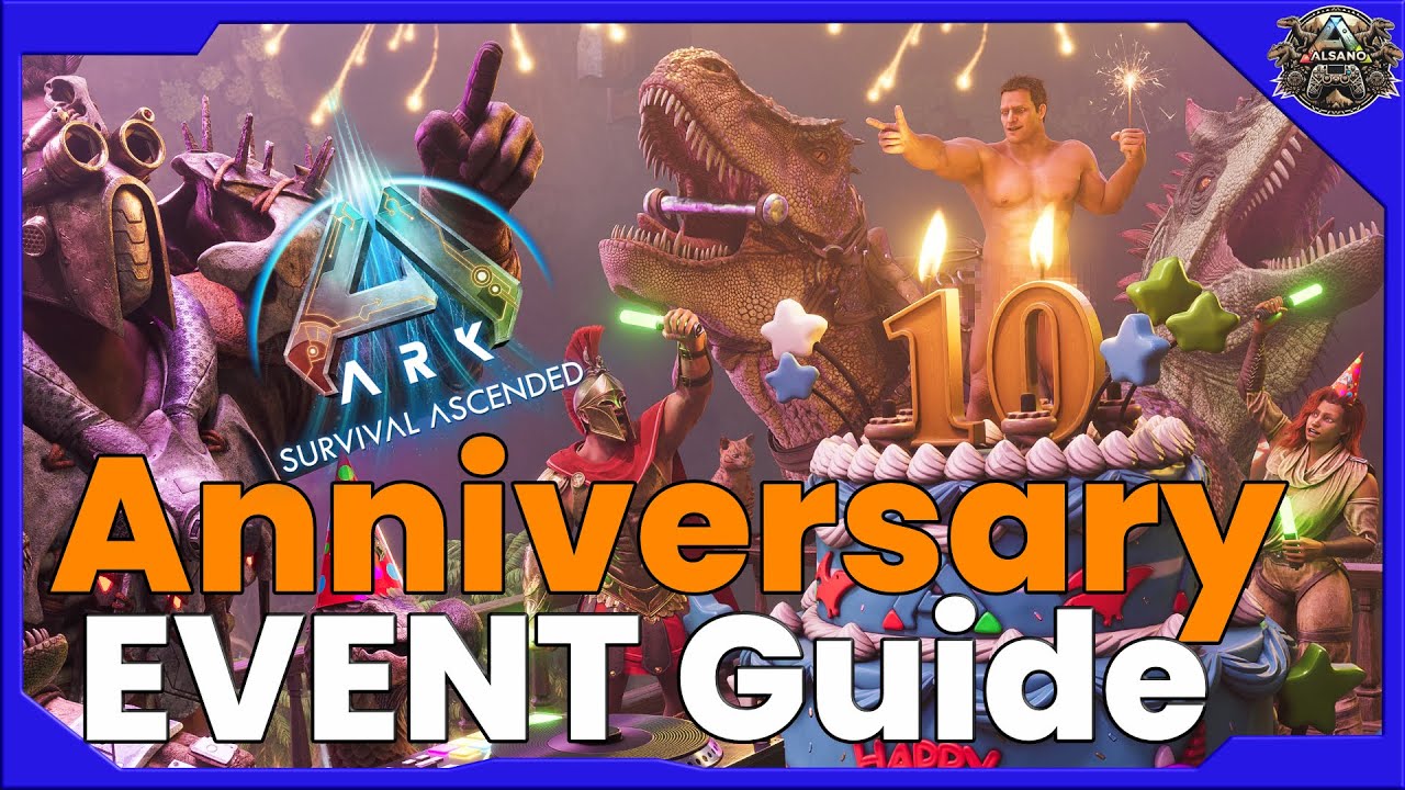 Anniversary Event Guide - ARK Survival Ascended - ASA - YouTube