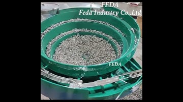 FEDA vibration bowl feeder can keep the springs in order #machine #factory #auto #automaticfeeder